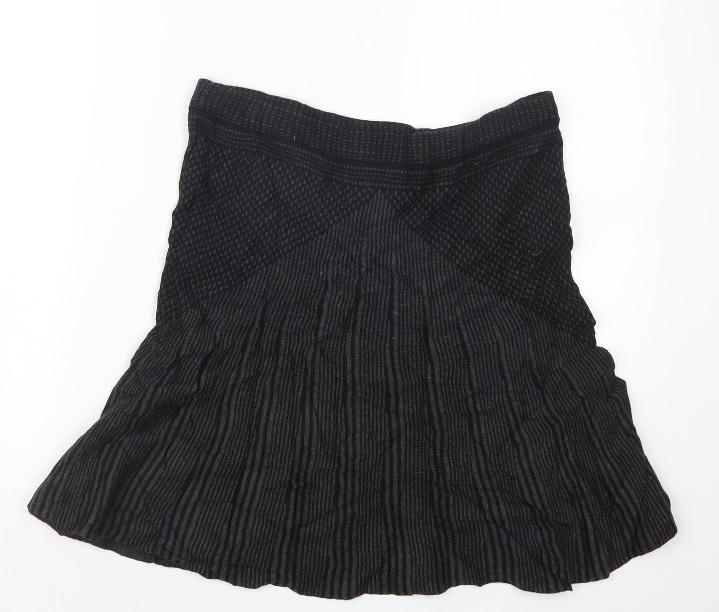 Max Studio Womens Black   A-Line Skirt Size L