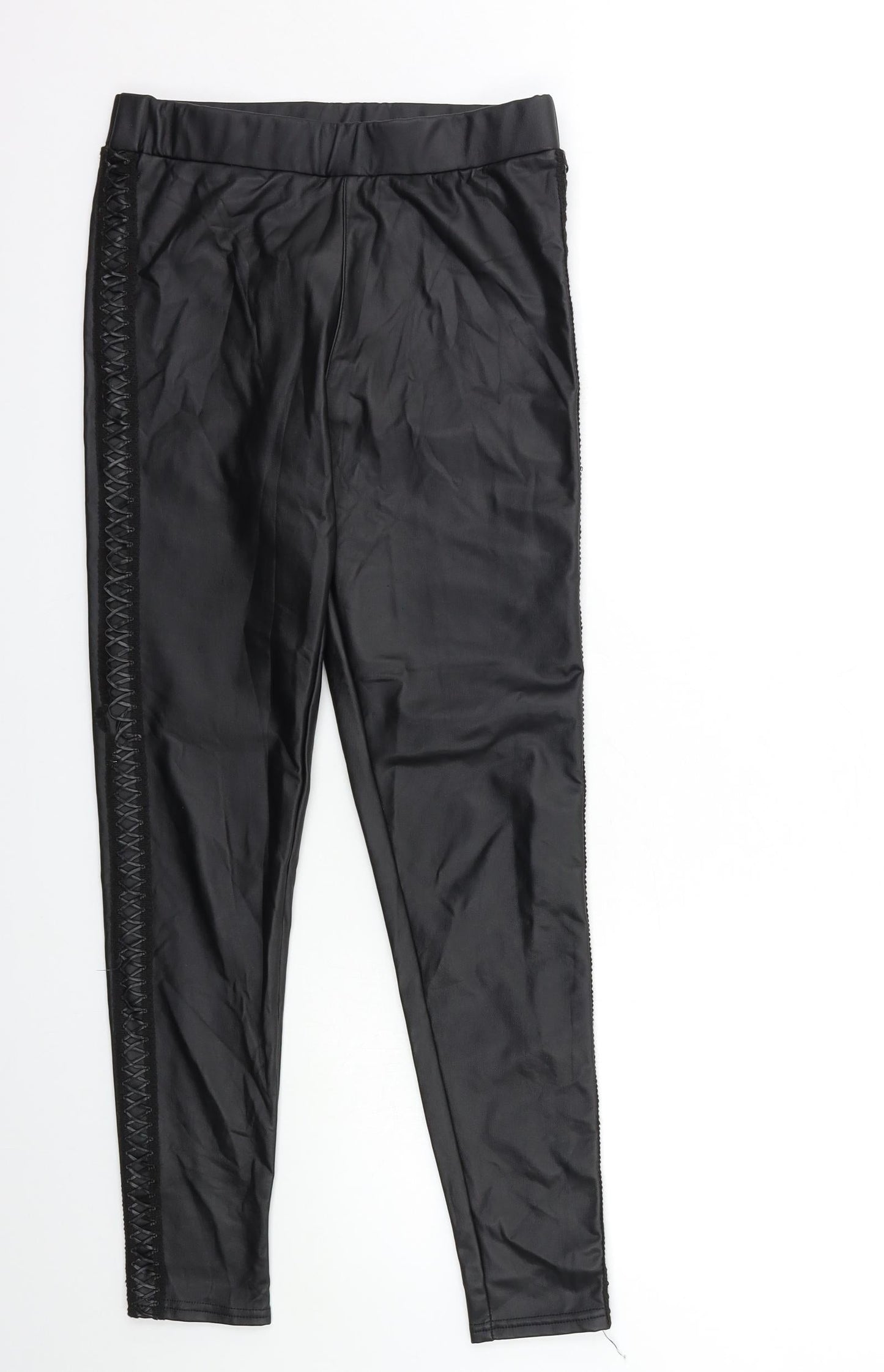 Hanel Haute Womens Black   Trousers  Size M L26 in