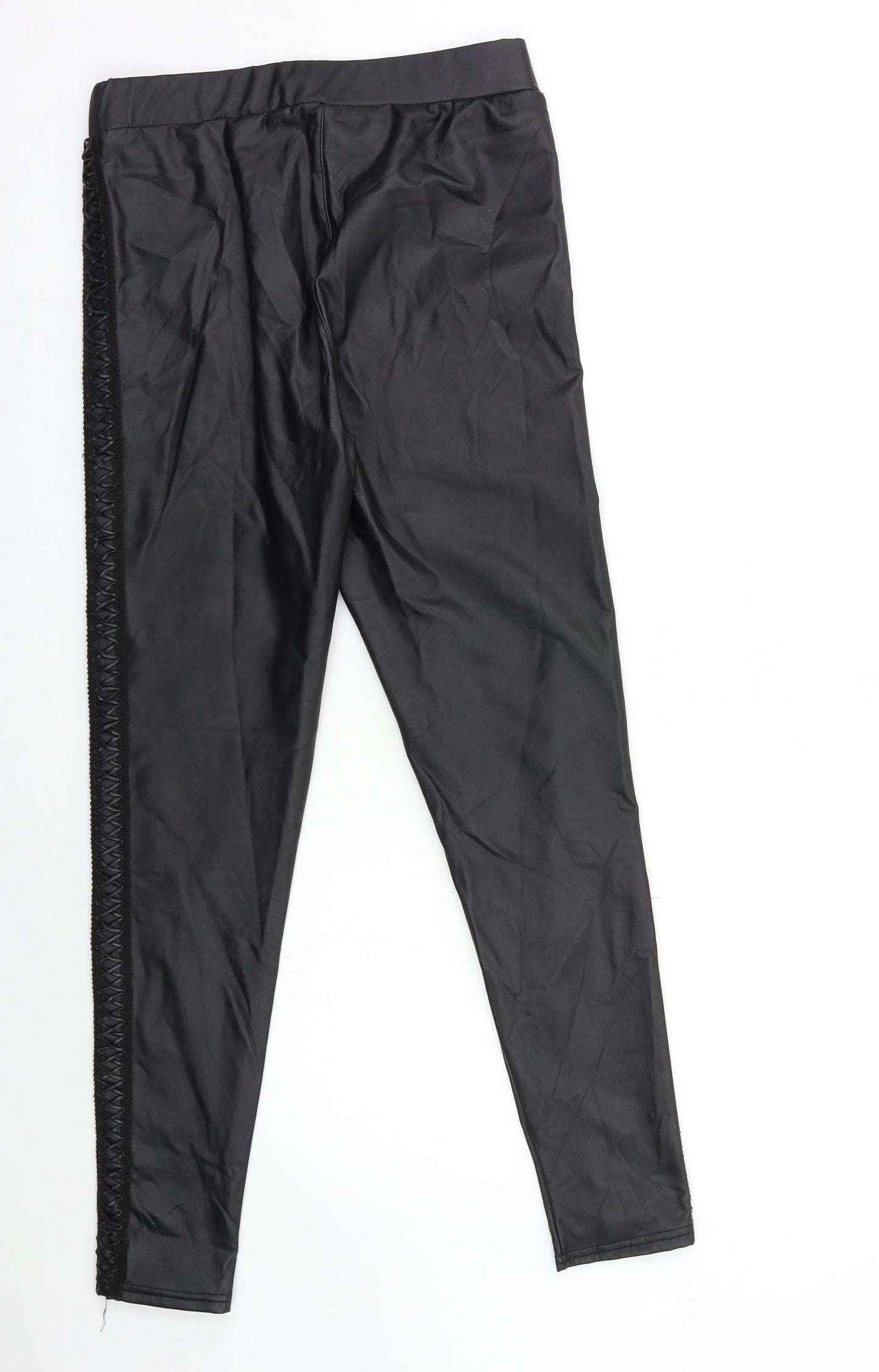 Hanel Haute Womens Black   Trousers  Size M L26 in