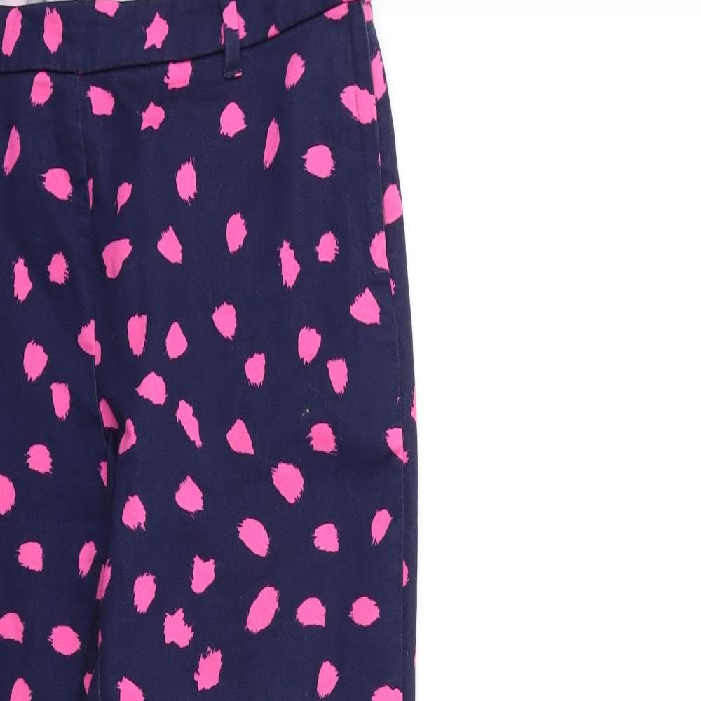 H&M Womens Blue   Trousers  Size 12 L26 in