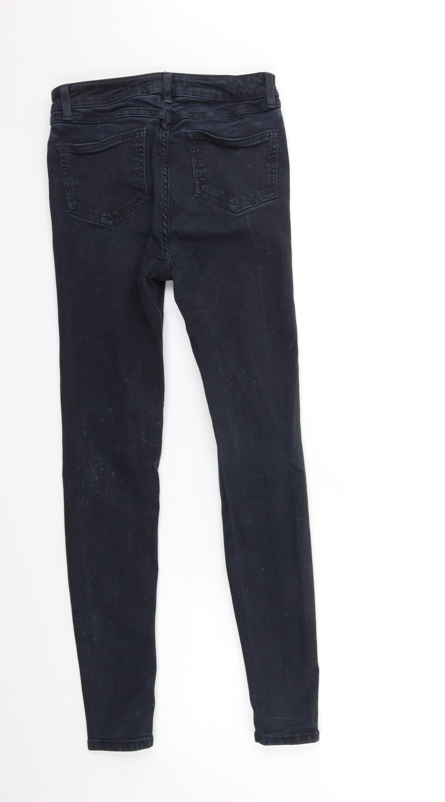 Denim & Co. Womens Blue  Denim Skinny Jeans Size 8 L27 in