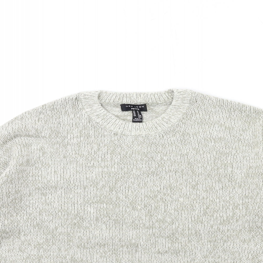 New Look Womens Grey   Pullover Jumper Size M