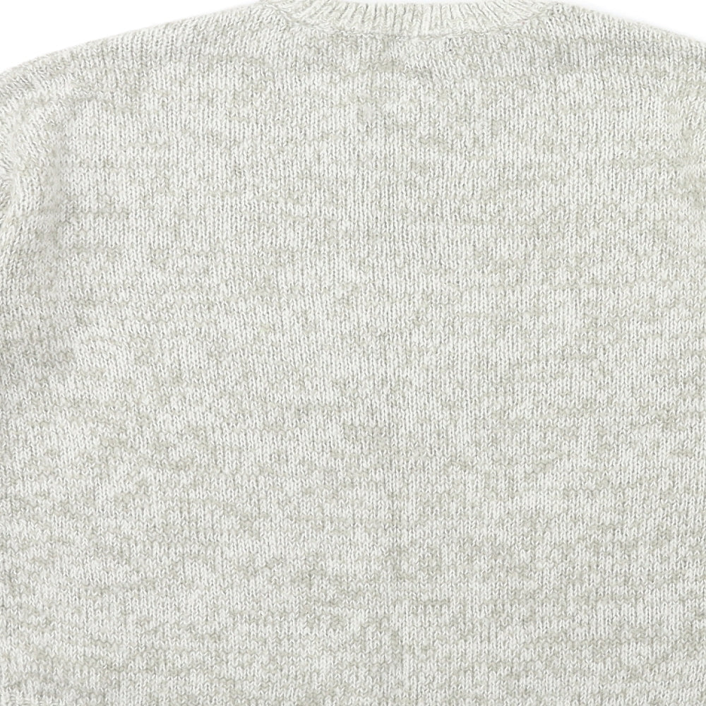 New Look Womens Grey   Pullover Jumper Size M