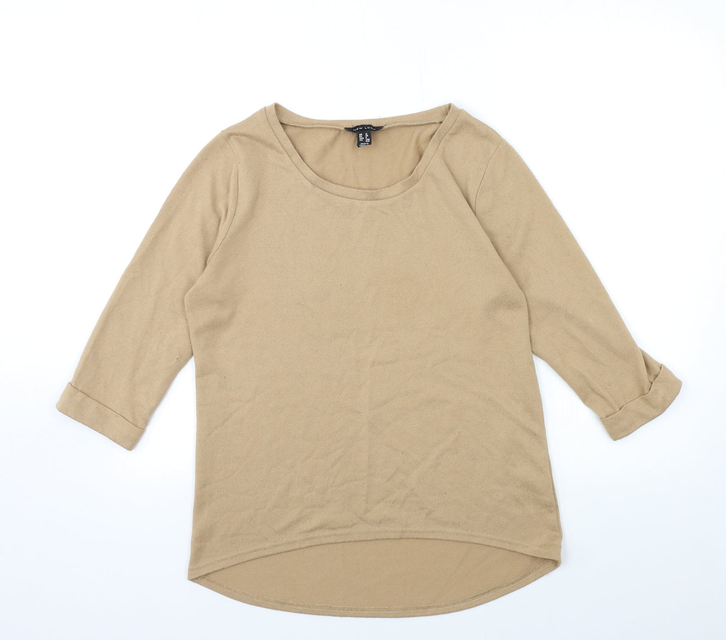 New Look Womens Brown  Knit Pullover Jumper Size 12