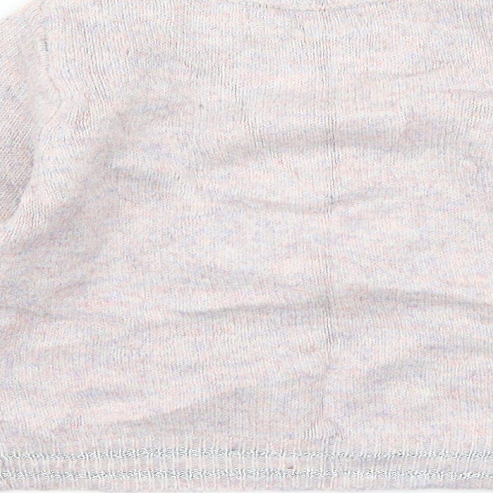 M&S Girls Pink  Knit Pullover Jumper Size 18-24 Months