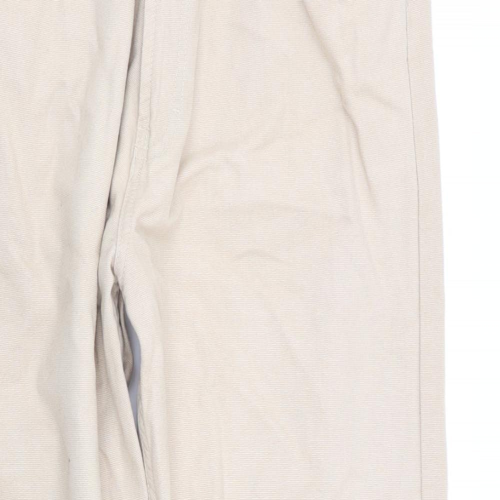 chen Mens Beige   Straight Jeans Size 32 in L31 in