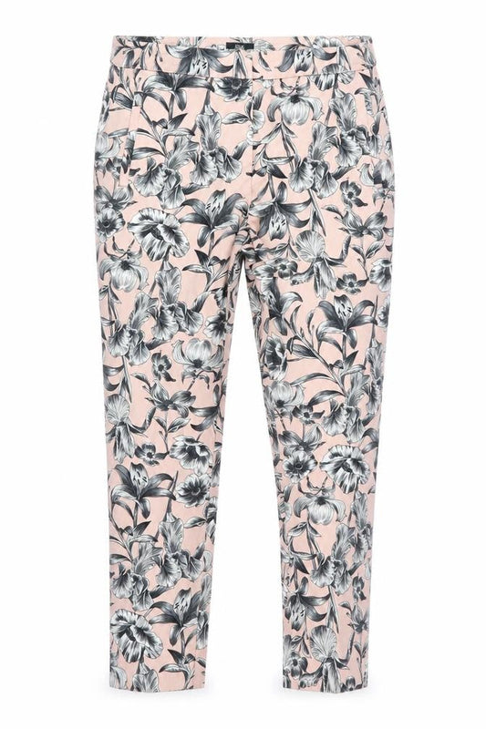 F&F Womens Multicoloured Floral  Trousers  Size 34 in L28 in
