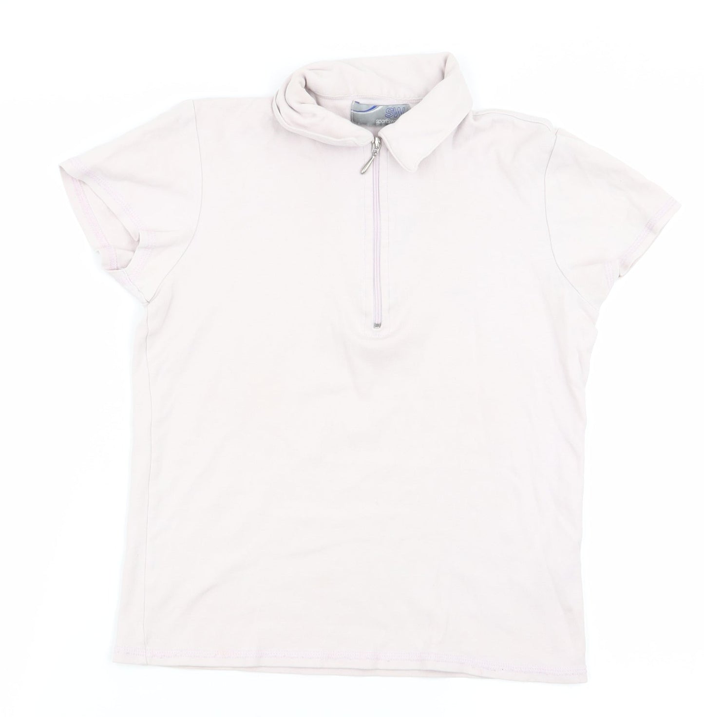 BHS Womens Pink   Basic Polo Size 10