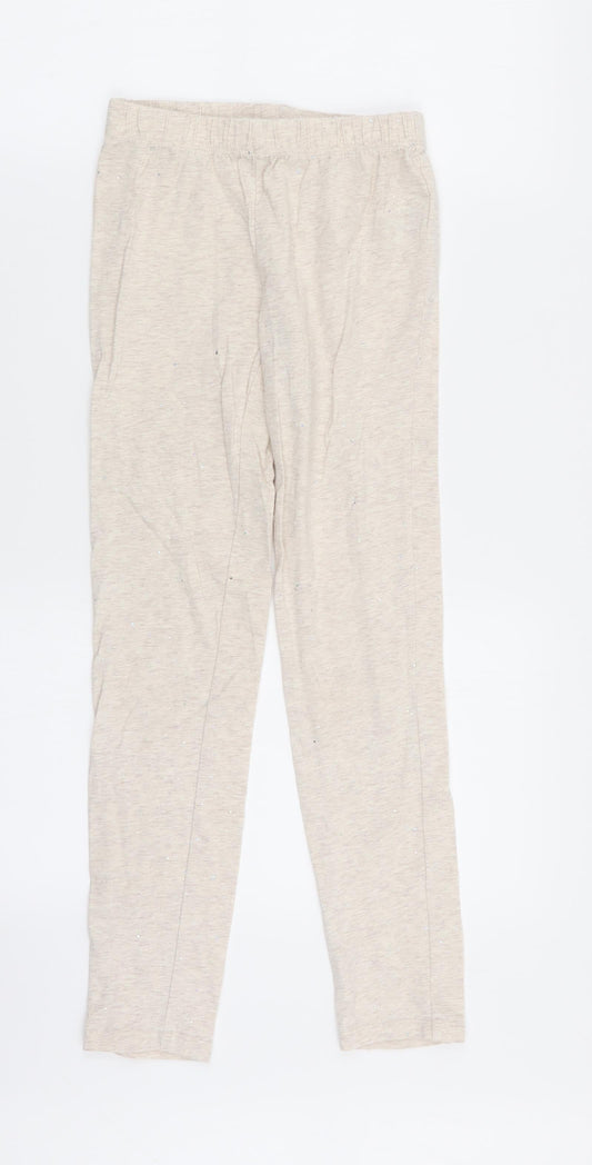 Gap Girls Beige   Jegging Trousers Size 8 Years - leggings