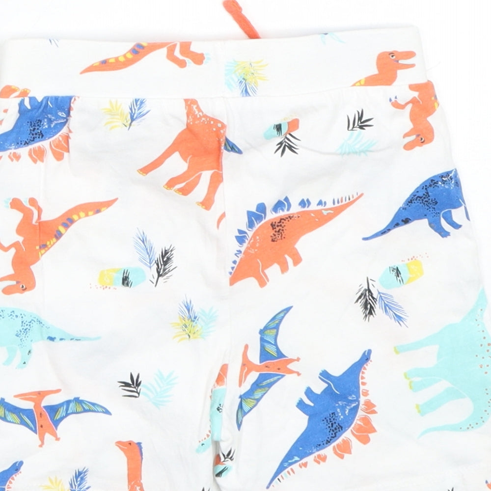 Primark Baby White Animal Print  Cami Sleep Shorts Size 18-24 Months