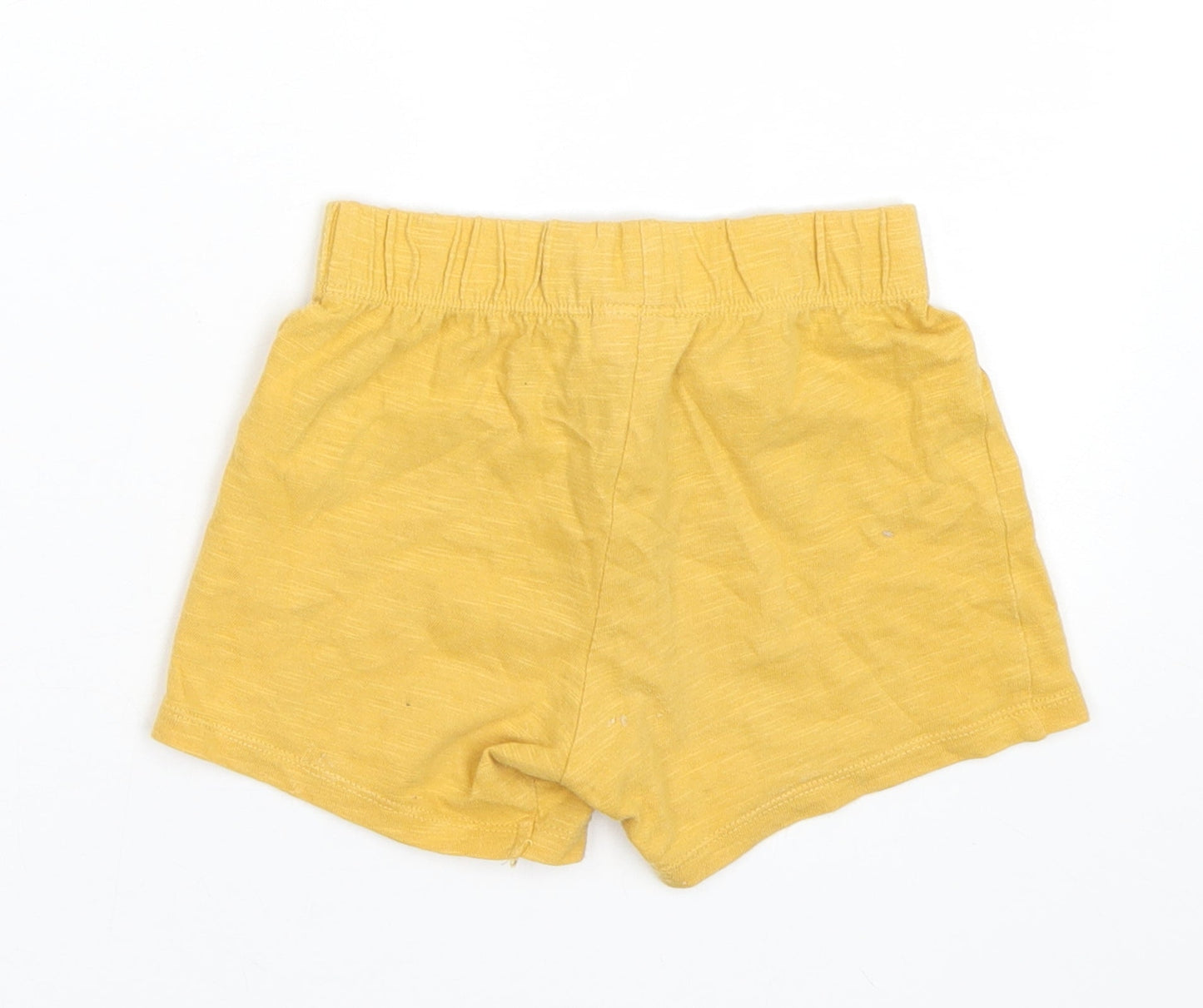 Fred & flo Girls Yellow   Sweatpants Trousers Size 18-24 Months  - Shorts