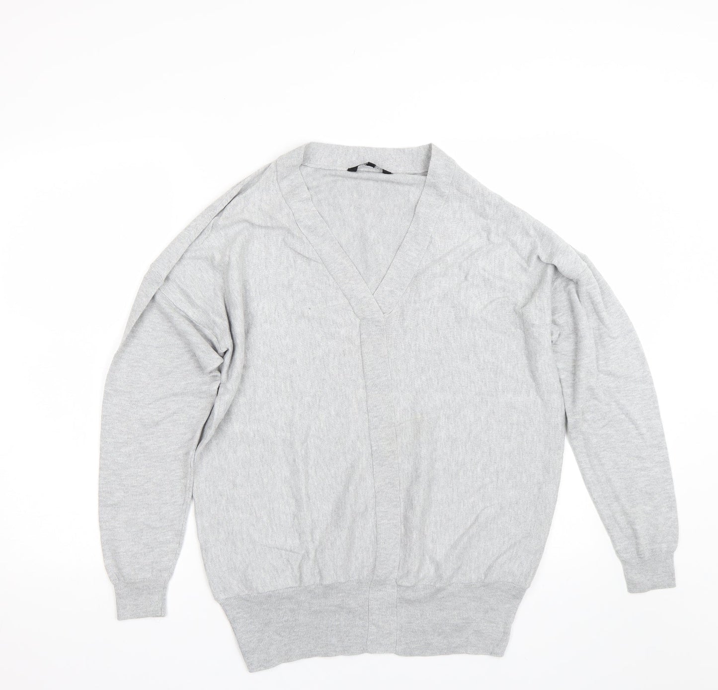 Peacocks Womens Grey   Pullover Jumper Size 12