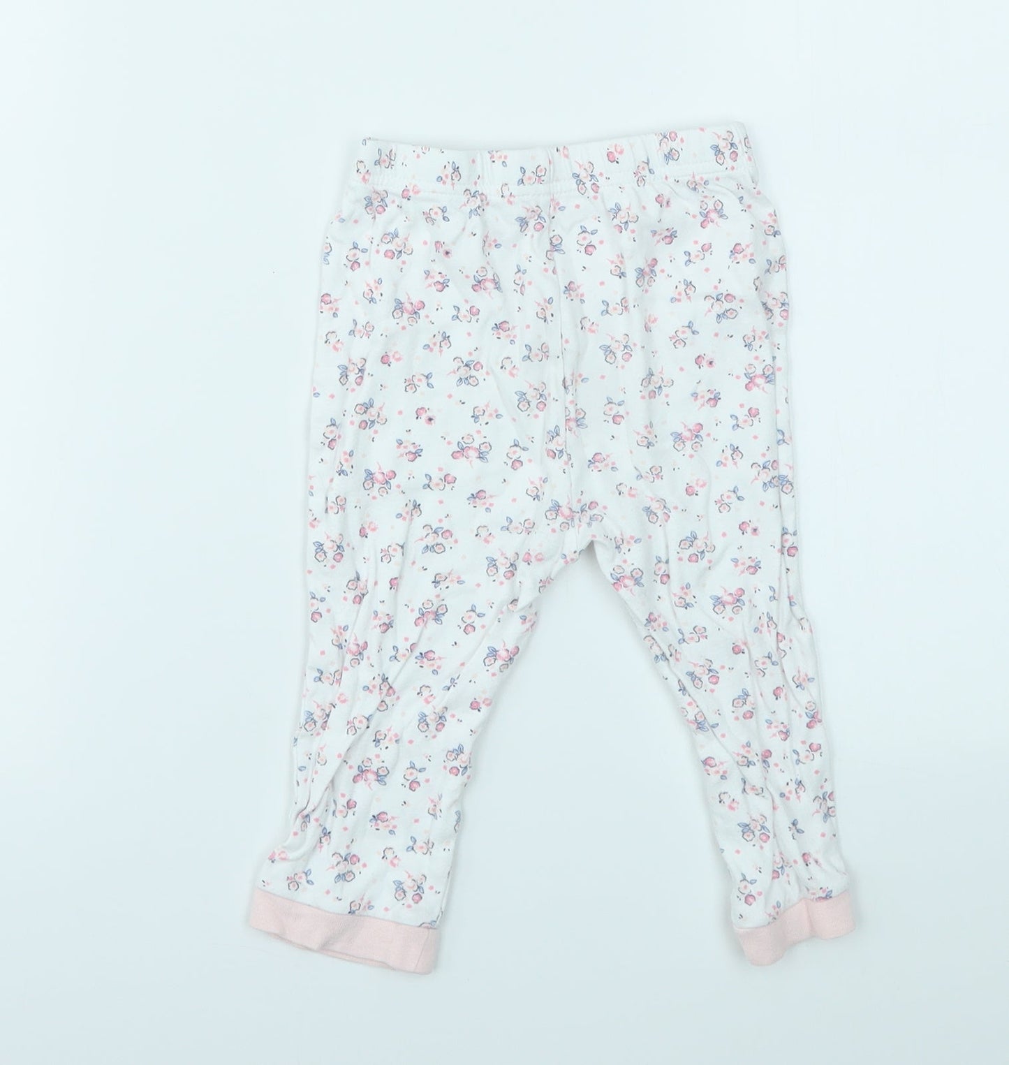 George Girls Multicoloured Floral  Basic T-Shirt Size 18-24 Months