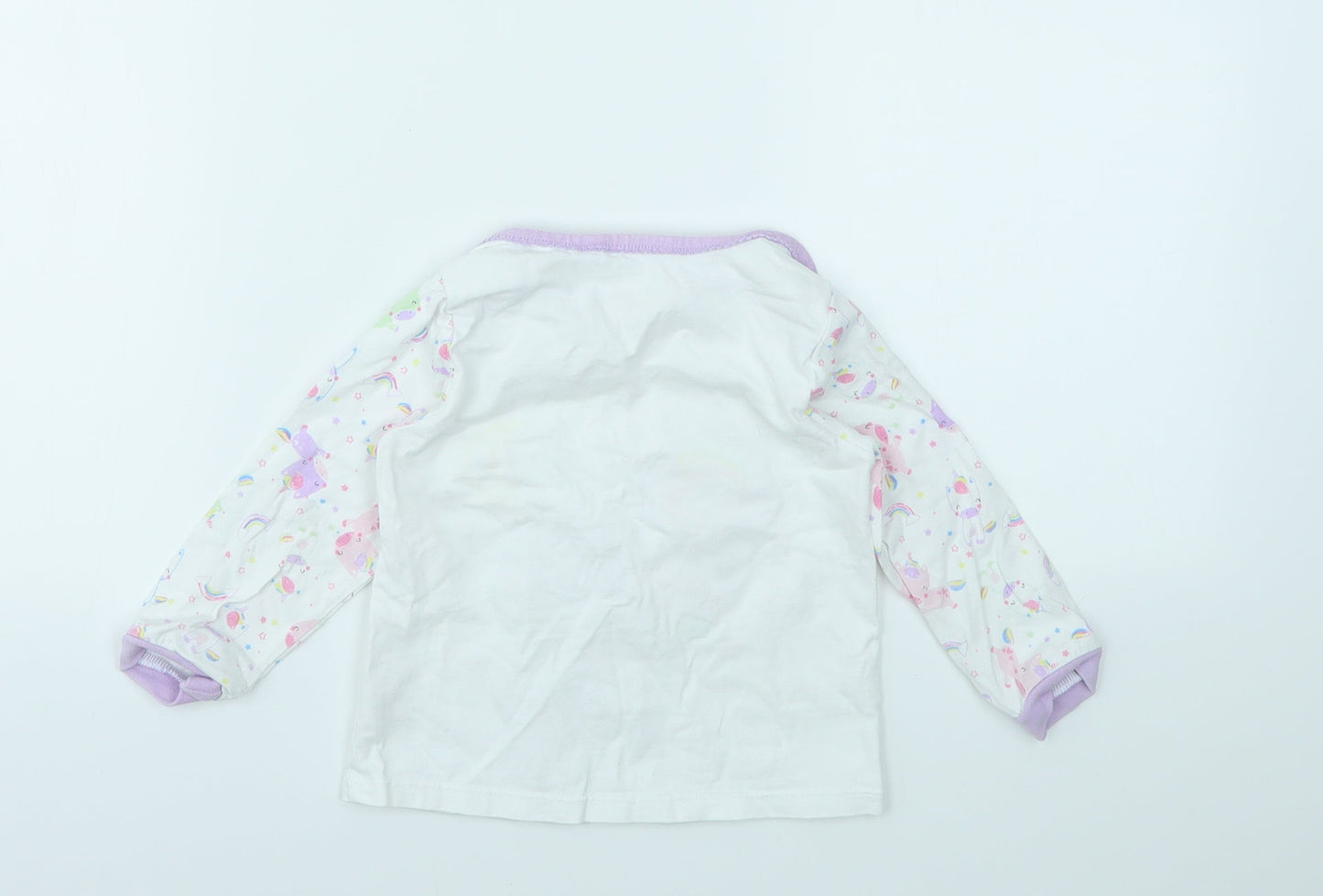 TU Girls Multicoloured Geometric  Basic T-Shirt Size 18-24 Months
