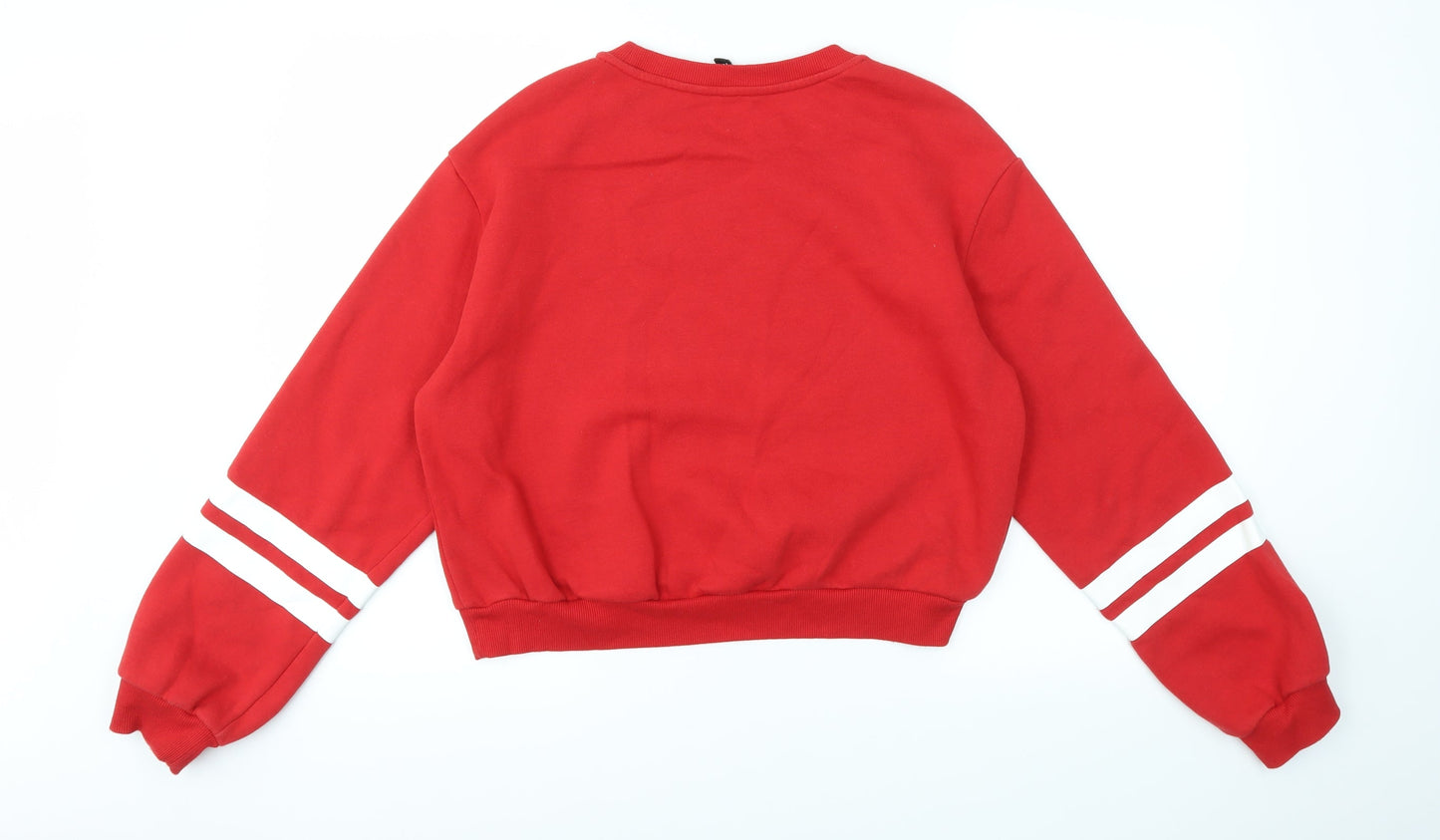 H&M Womens Red   Pullover Jumper Size M