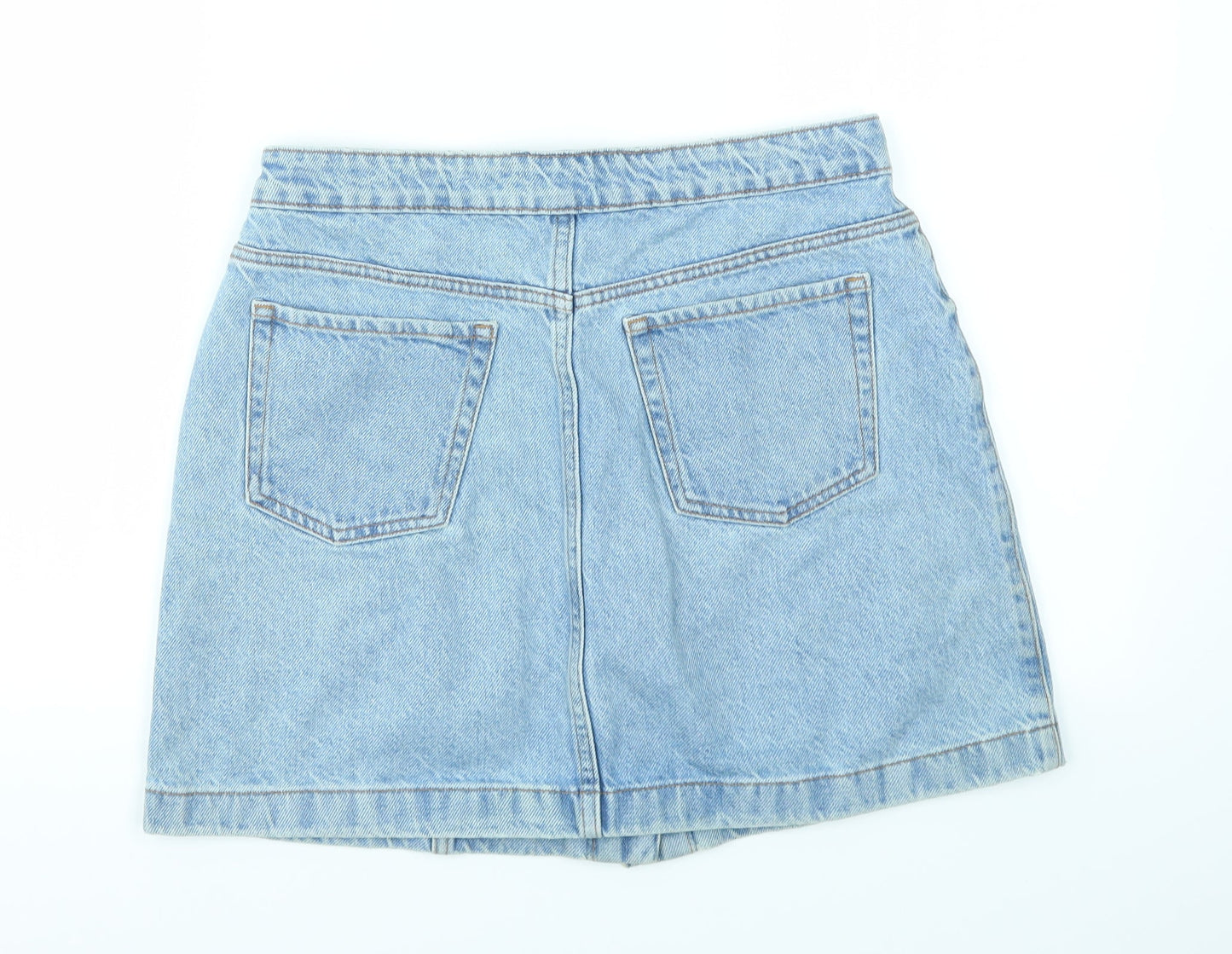 New Look Womens Blue   A-Line Skirt Size 12