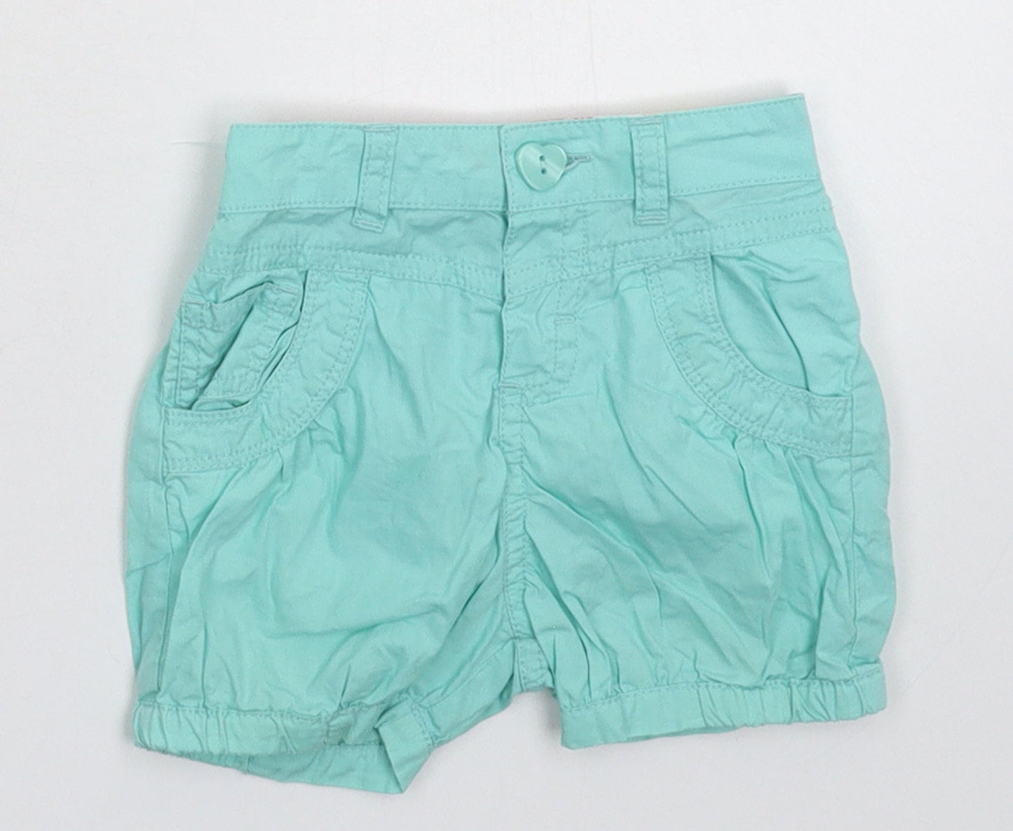 Merc Baby Green   Cropped Trousers Size 3-6 Months