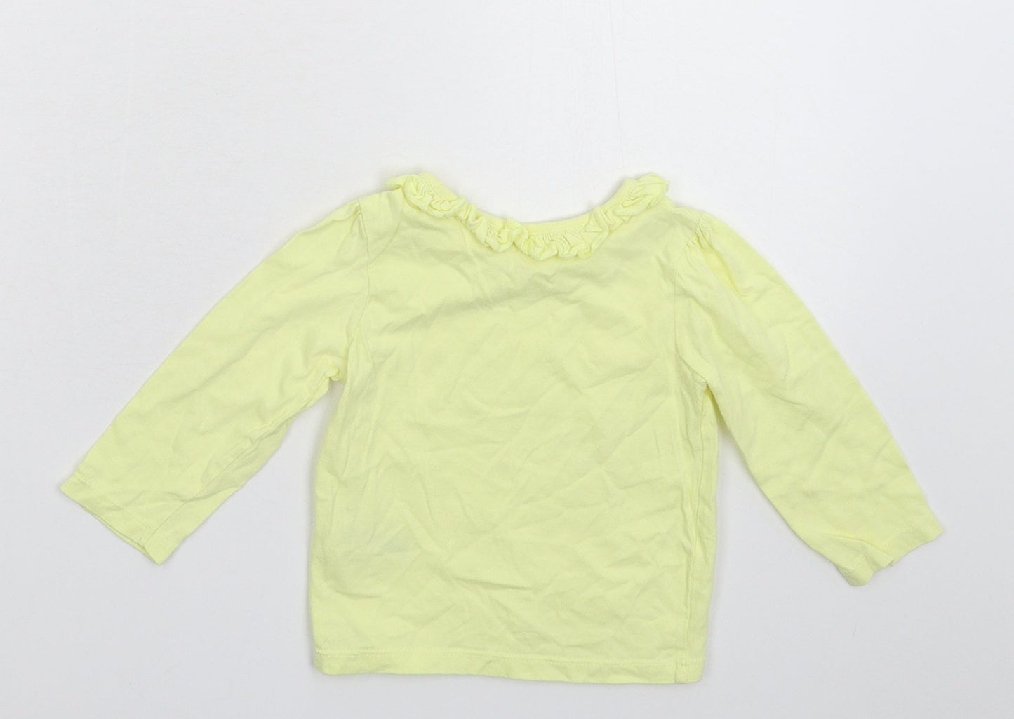 Nutmeg Baby Yellow   Basic T-Shirt Size 9-12 Months