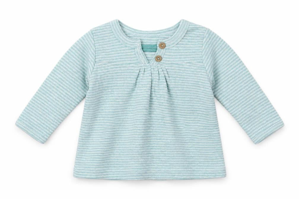 NEXT Baby Green Striped  Basic T-Shirt Size 3-6 Months