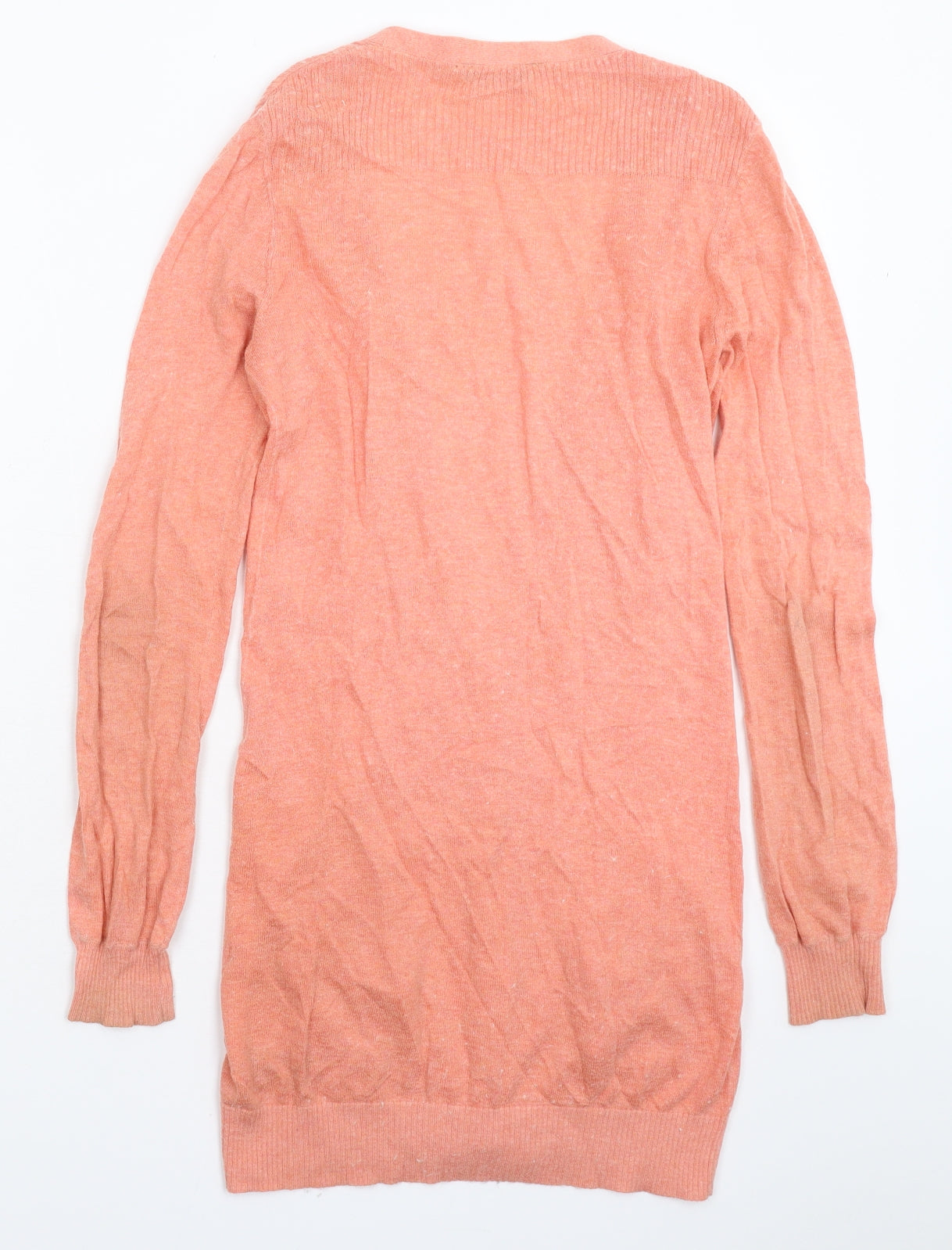 Miss Selfridge Womens Pink  Knit Cardigan Jumper Size 8