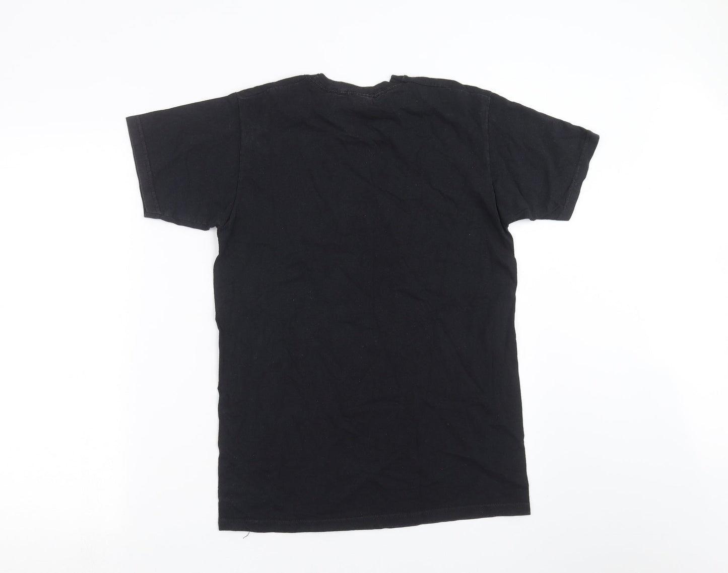 Fruit of the Loom Mens Black    T-Shirt Size S