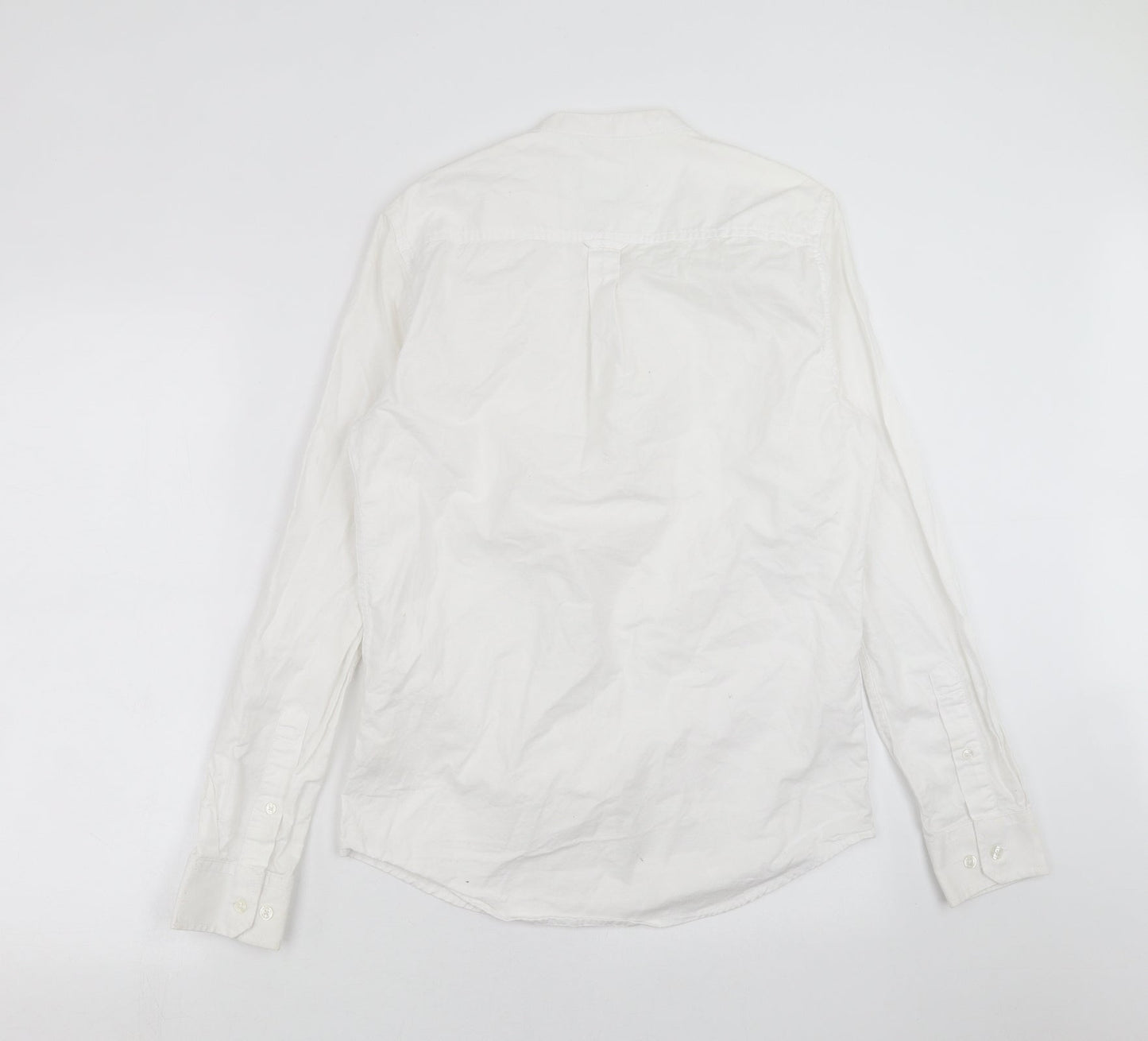 Burton Menswear Mens White    Button-Up Size S