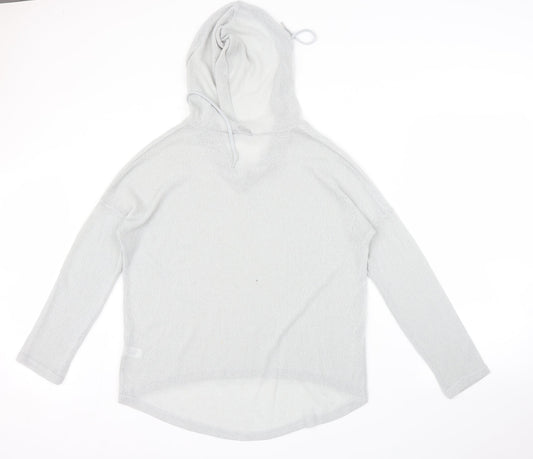 Select Womens Grey   Pullover Hoodie Size 12