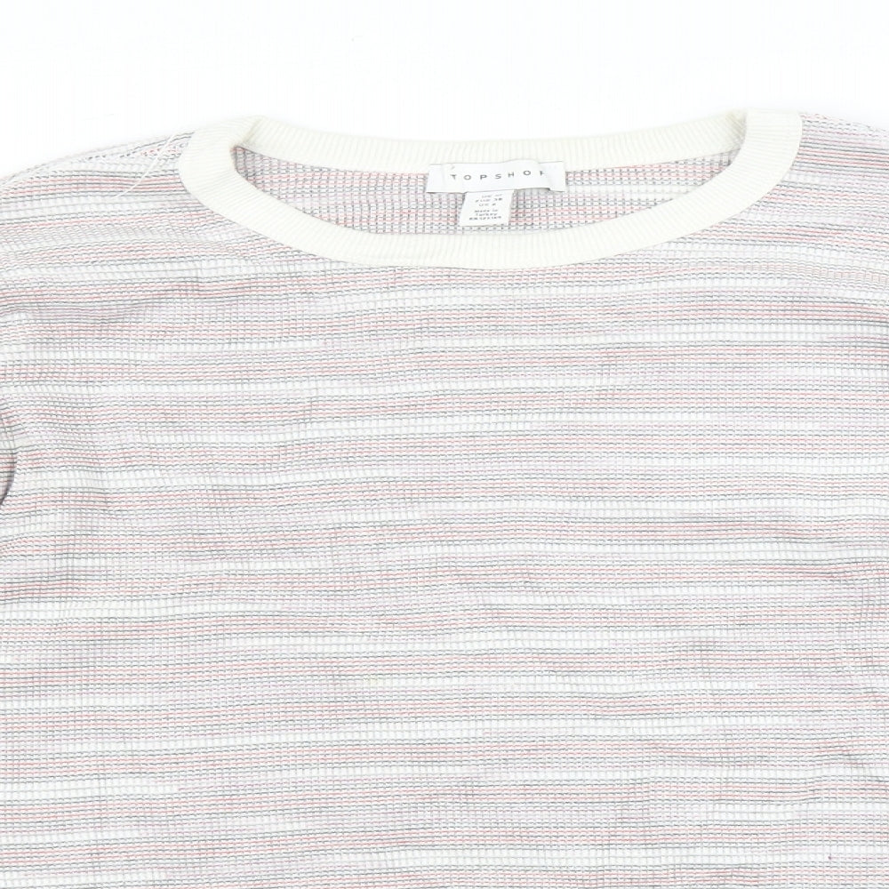 Topshop Womens Pink   Pullover Jumper Size 10