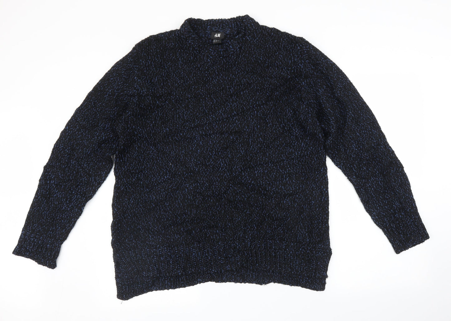 H&M Womens Blue   Pullover Jumper Size M