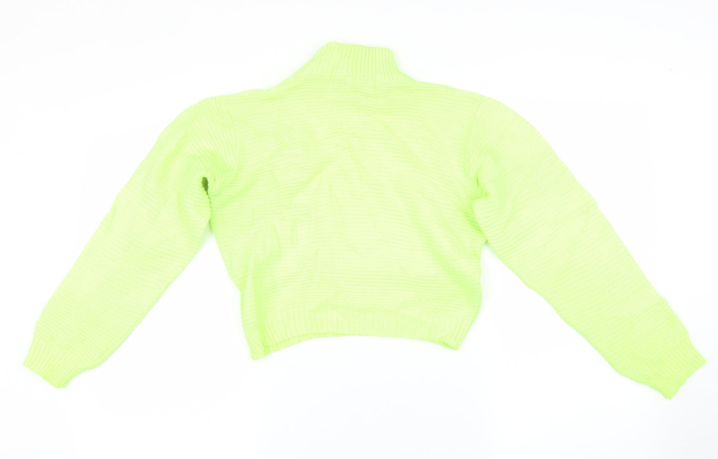 PRETTYLITTLETHING Womens Green   Pullover Jumper Size 12