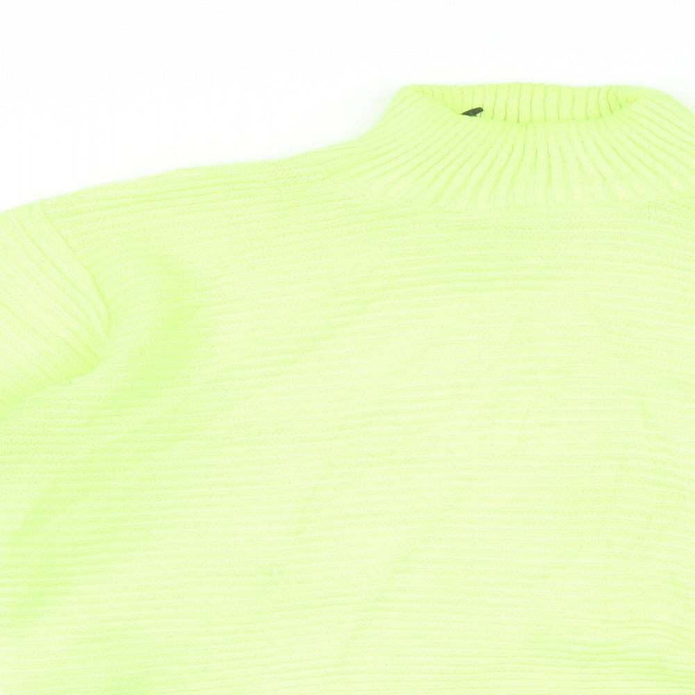 PRETTYLITTLETHING Womens Green   Pullover Jumper Size 12