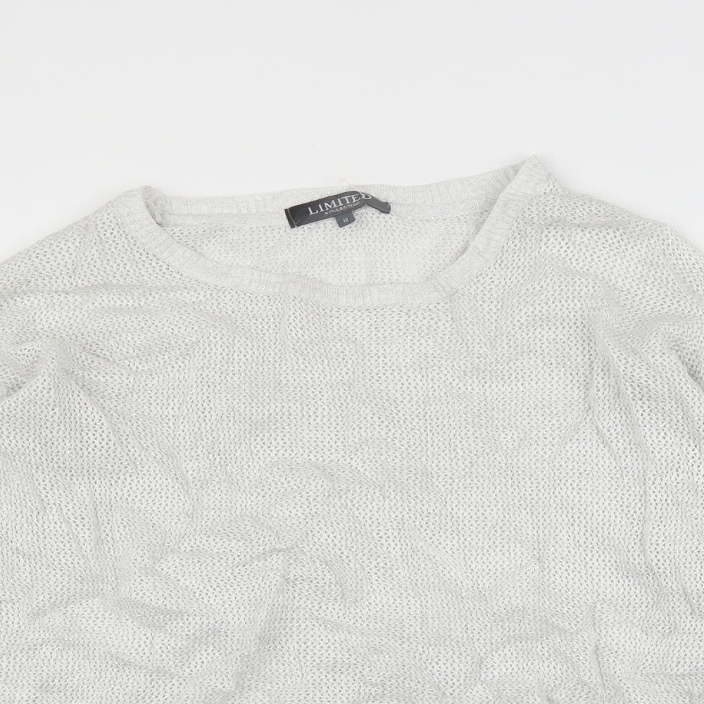 LIMITED COLLECTION Womens White   Pullover Jumper Size 16