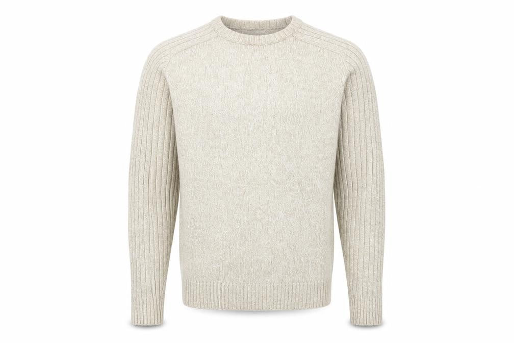 BHS Mens Beige   Pullover Jumper Size M