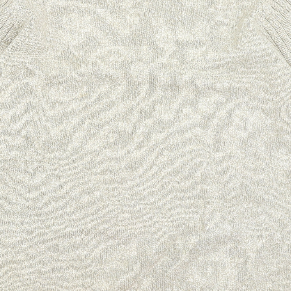 BHS Mens Beige   Pullover Jumper Size M