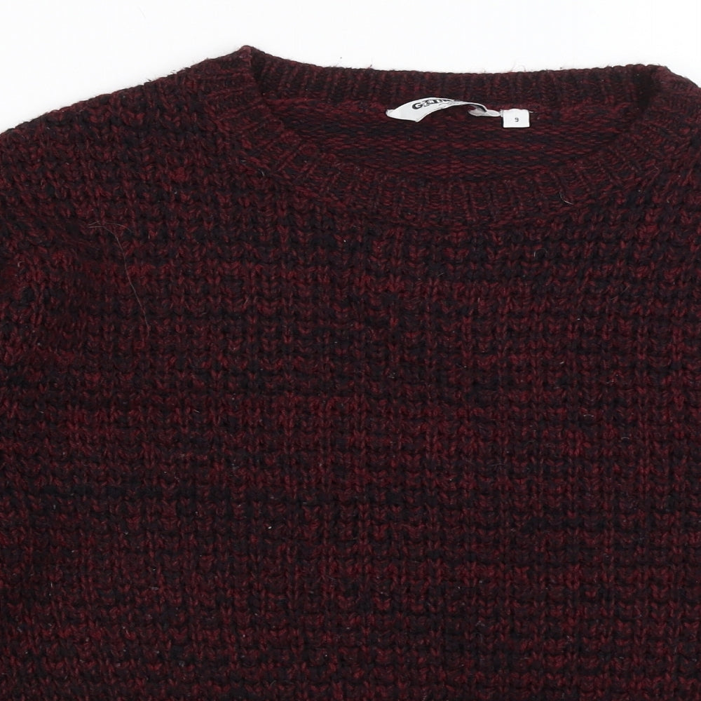 New Look Girls Red   Pullover Jumper Size 9 Years