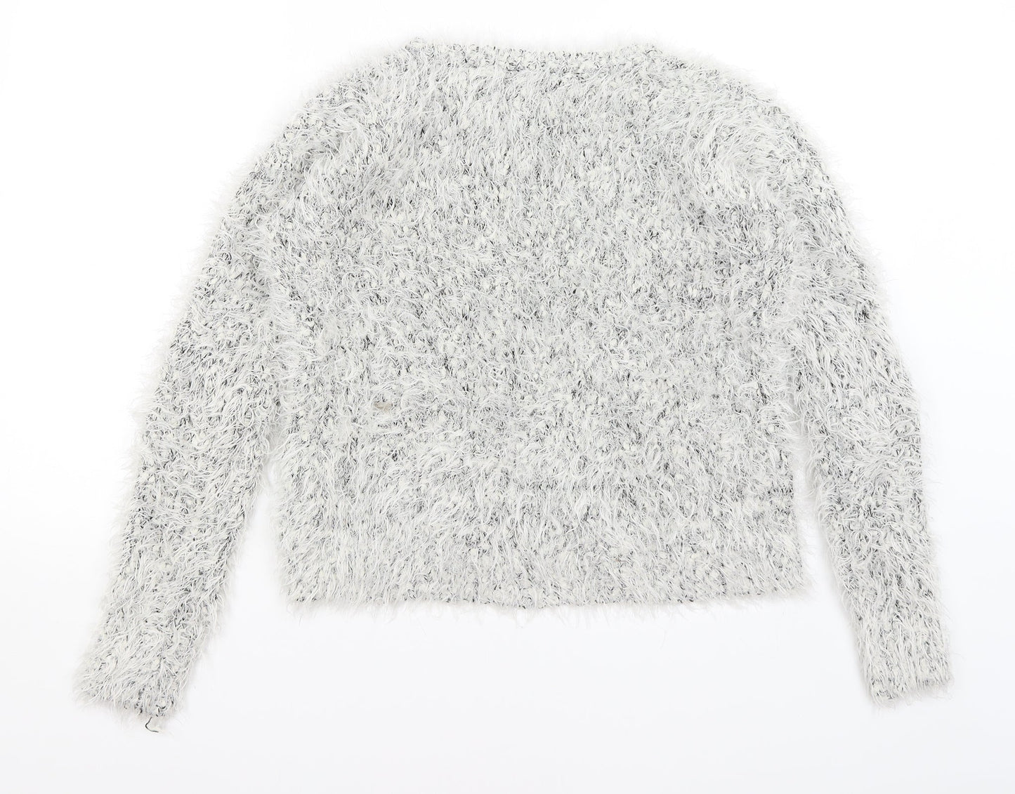H&M Womens White   Pullover Jumper Size XS