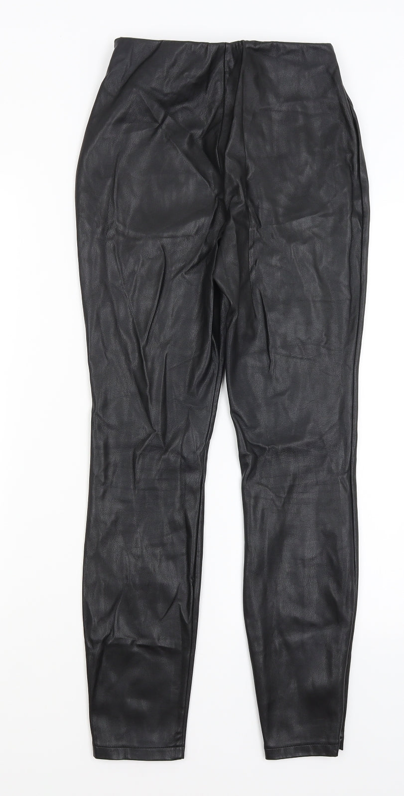Preworn Womens Black   Trousers  Size 8 L27 in