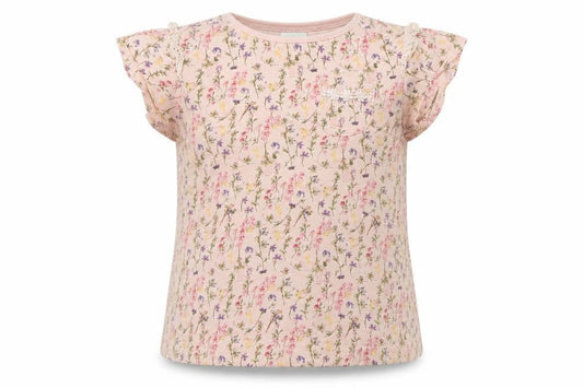 NEXT Baby Pink Floral  Basic T-Shirt Size 18-24 Months