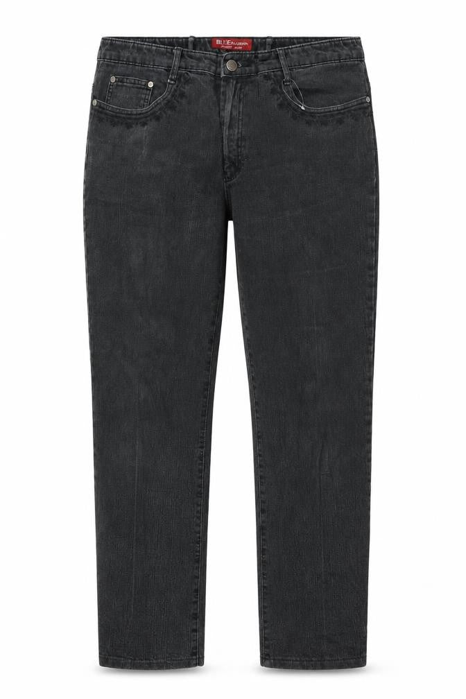 Blue Fashion Womens Black   Straight Jeans Size 36 in L28.5 in