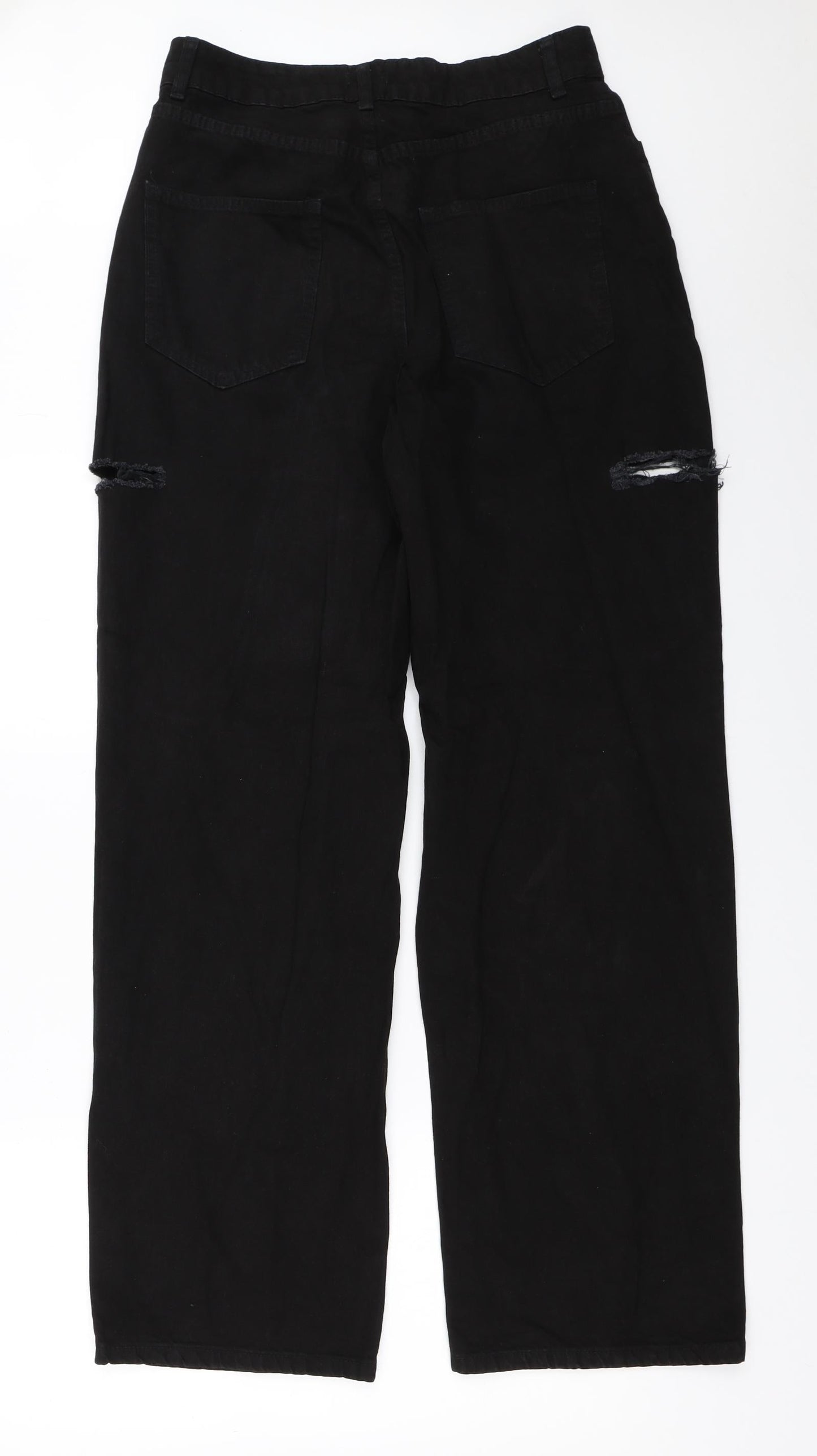 Preworn Womens Black   Straight Jeans Size 28 in L31 in