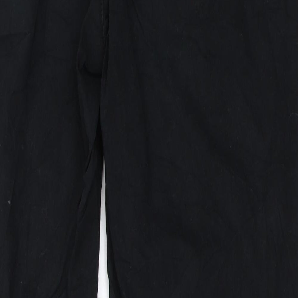 Lindex Womens Black   Chino Trousers Size 36 L27 in