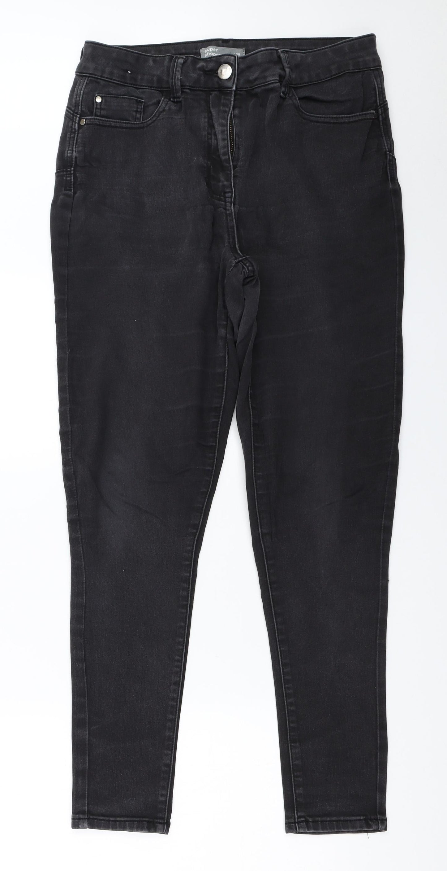 Dorothy Perkins Womens Black   Skinny Jeans Size 12 L29 in