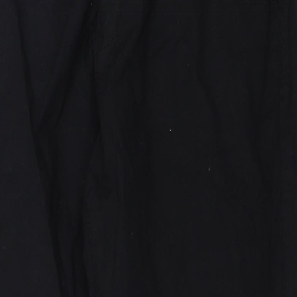 H&M Womens Black   Capri Trousers Size 44 L25 in