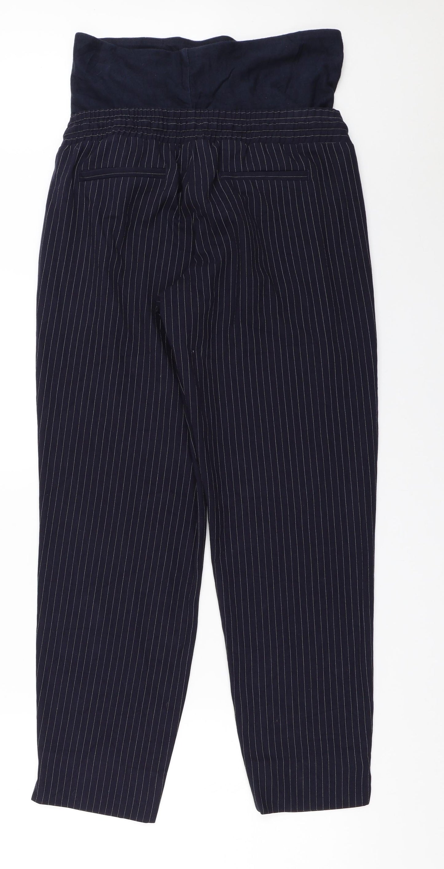 H&M Womens Blue   Trousers  Size 36 L27 in
