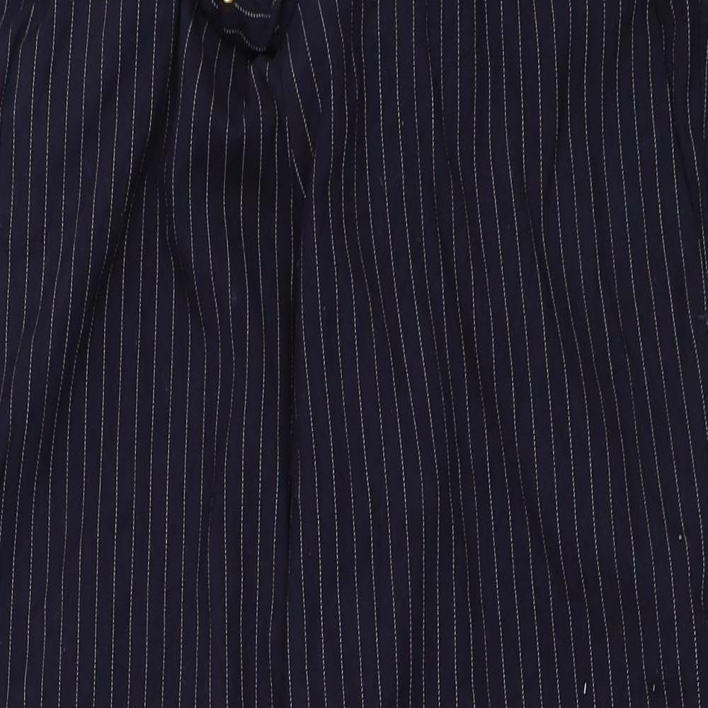 H&M Womens Blue   Trousers  Size 36 L27 in