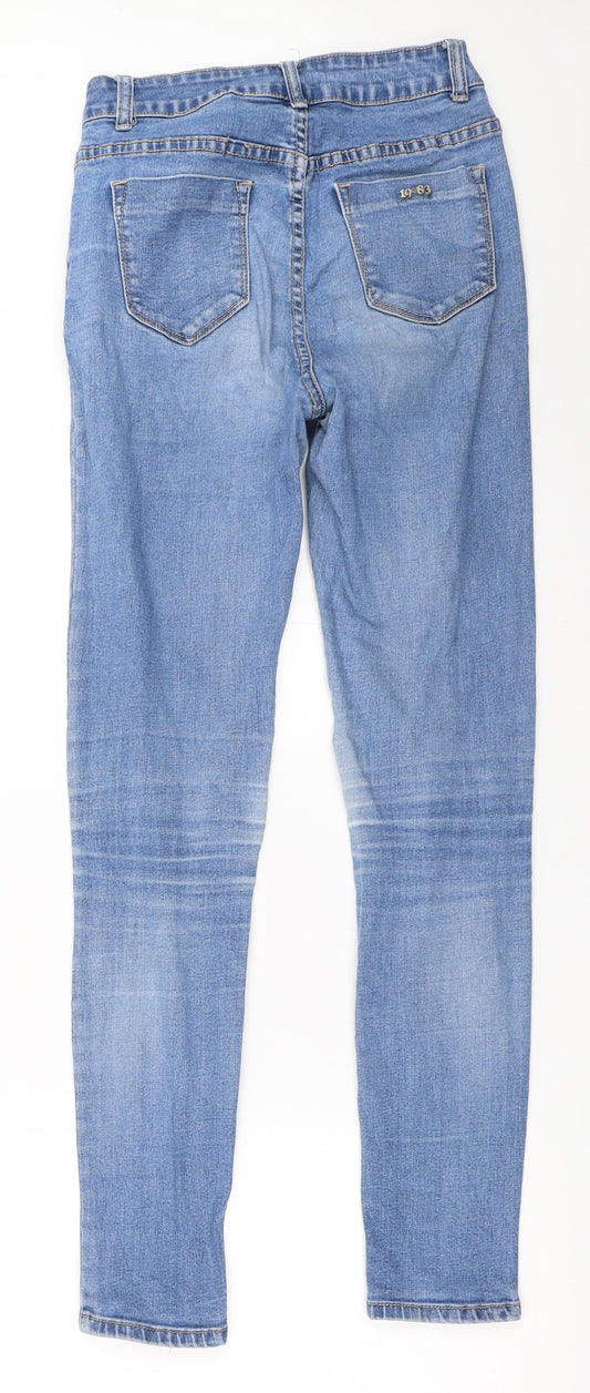 Preworn Womens Blue   Skinny Jeans Size 28 in L29.5 in