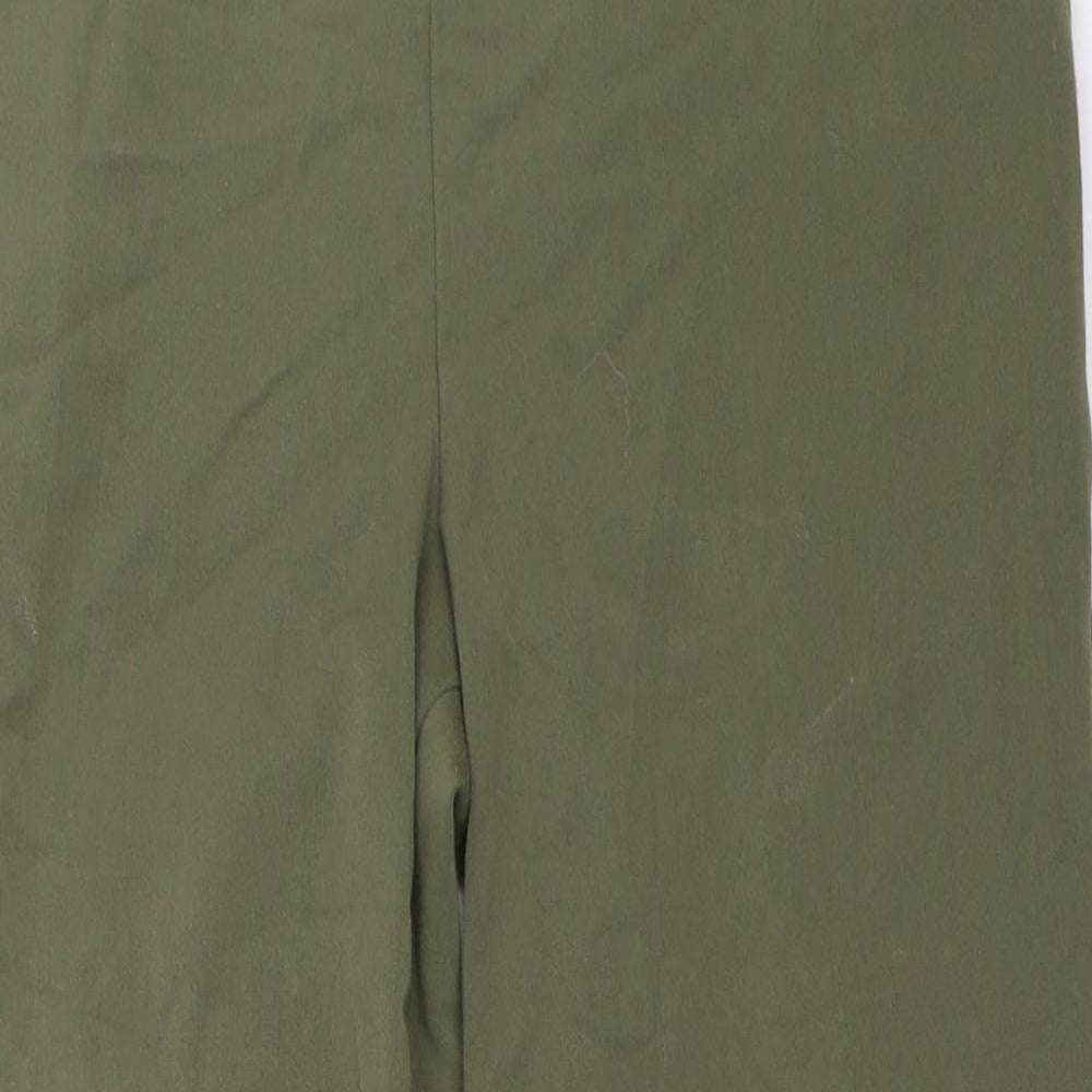 Anna Rose Womens Green   Trousers  Size 12 L25.5 in