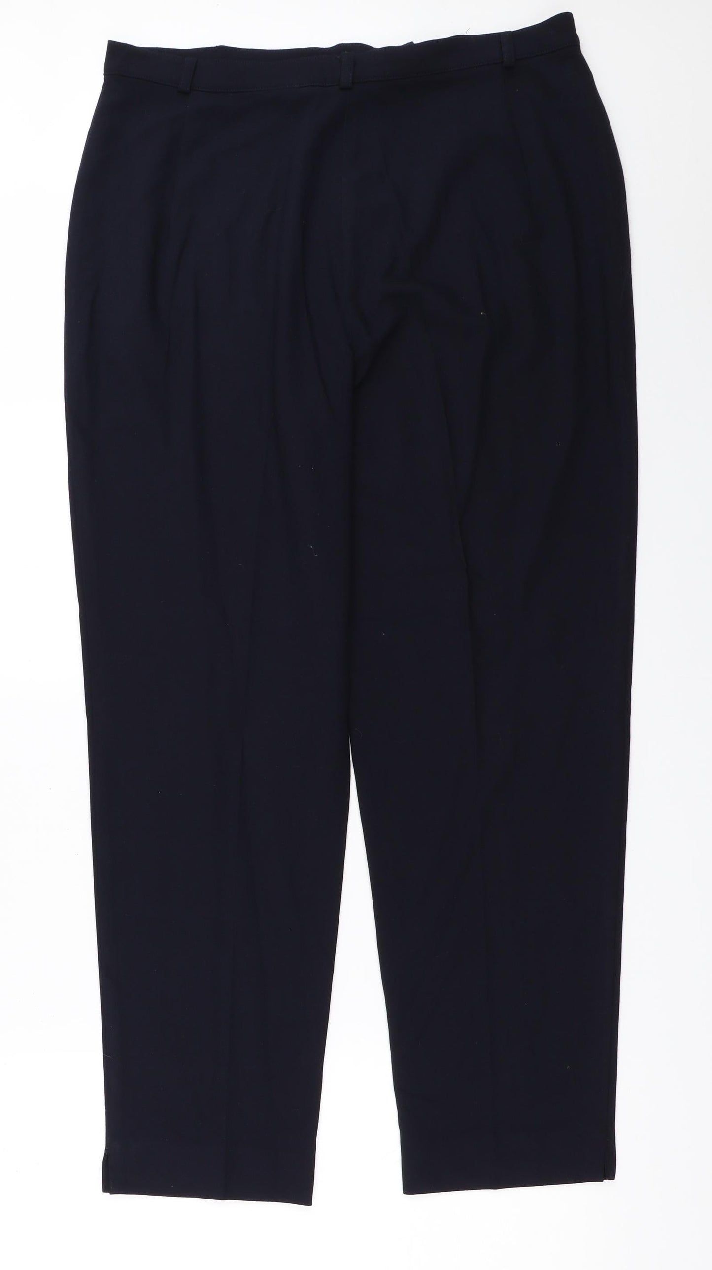 Preworn Womens Blue   Trousers  Size 32 in L28.5 in