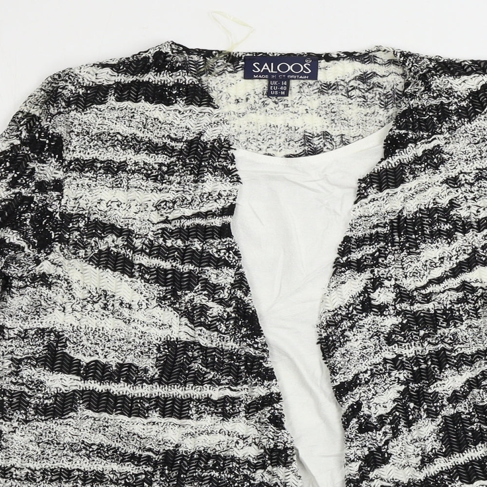 Saloos Womens White   Pullover Jumper Size 14