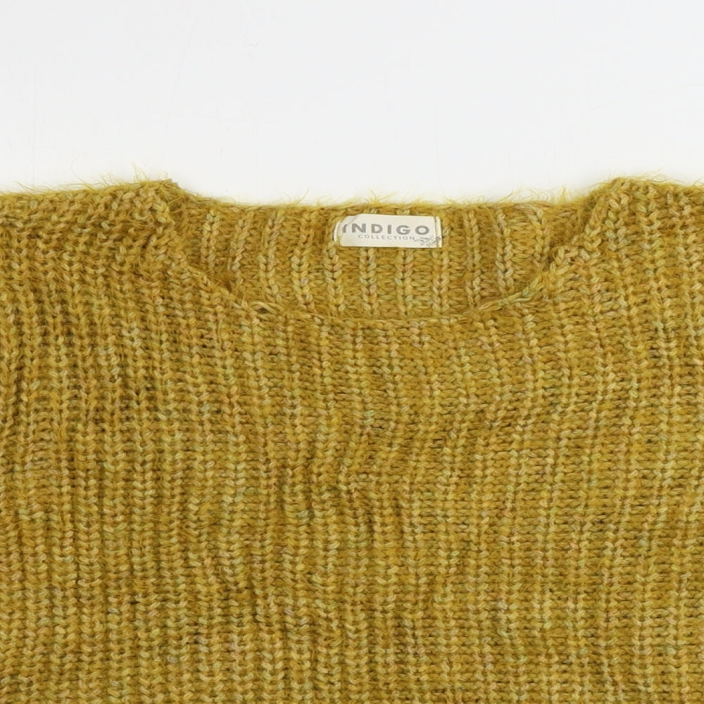 Marks and Spencer  Womens Yellow   Pullover Jumper Size 8